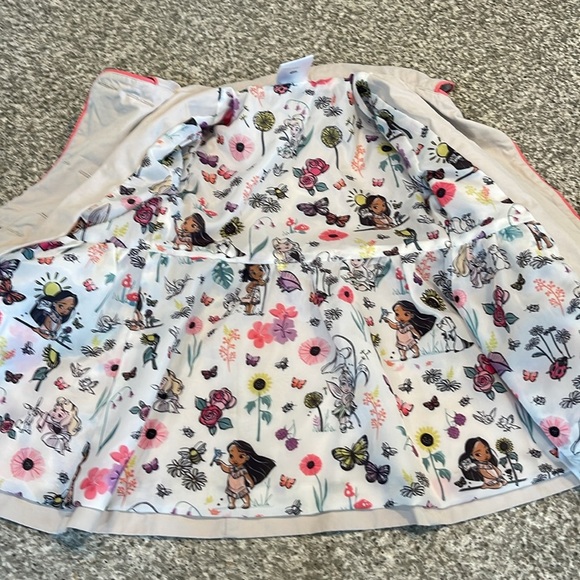 Girls Disney Animators Collection Pea Coat size 3 - Picture 3 of 5